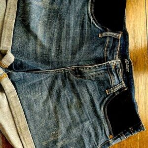Denim maternity shorts XL/12